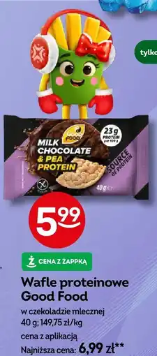 Żabka Wafle proteinowe Good Food w czekoladzie mlecznej oferta