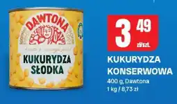 Chorten Kukurydza konserwowa słodka 400g Dawtona oferta
