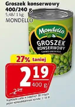Prim Market Groszek konserwowy 400/240 g MONDELLO oferta