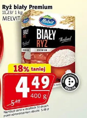 Prim Market Ryż biały Premium MELVIT oferta