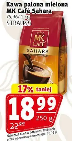 Prim Market Kawa palona mielona MK Cafe Sahara Strauss oferta