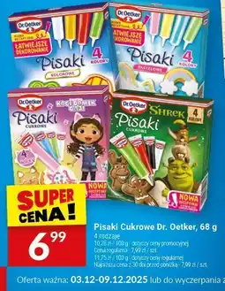 Twój Market Pisaki cukrowe Dr. Oetker, 4 rodzaje oferta