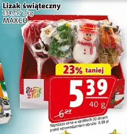 Prim Market Lizak świąteczny Maxco oferta