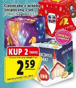 Prim Market Ciasteczko z wróżbą Świąteczna 1 szt. Fortuna Cookies oferta