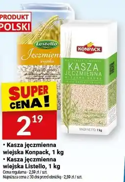 Twój Market Kasza jęczmienna wiejska Lestello oferta