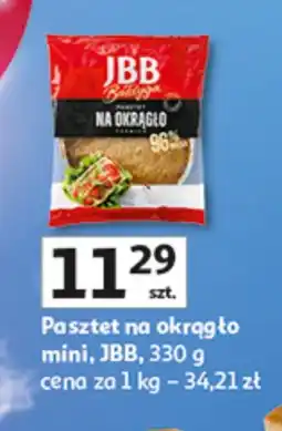 Auchan Pasztet na okrągło mini JBB oferta