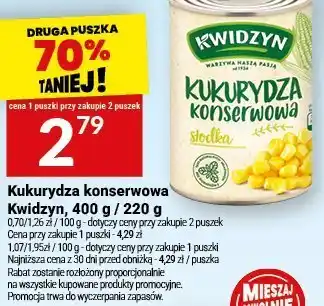 Twój Market Kukurydza konserwowa Kwidzyn oferta