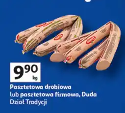 Auchan Pasztetowa drobiowa lub pasztetowe firmowe Duda oferta