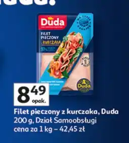 Auchan Filet pieczony z kurczaka Duda 200 g oferta