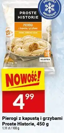 Twój Market Pierogi z kapustą i grzybami Proste Historie, 450 g oferta