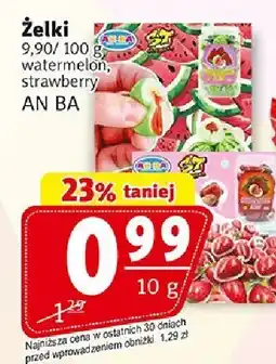 Prim Market Żelki watermelon, strawberry AN BA oferta
