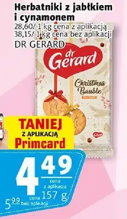 Prim Market Herbatniki z jabłkiem i cynamonem DR GERARD oferta