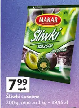 Auchan Śliwki suszone Makar 200 g oferta
