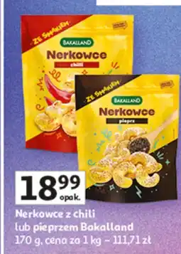 Auchan Nerkowce z chili lub pieprzen Bakalland 170 g oferta