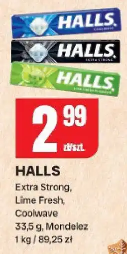 Chorten Cukierki Halls Extra Strong, Lime Fresh, Owocuwa oferta