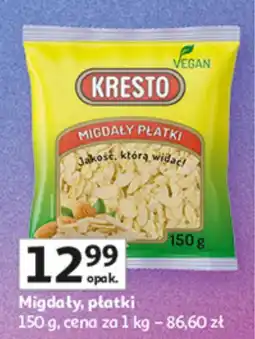 Auchan Migdały płatki Kresto 150 g oferta