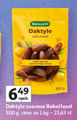 Auchan Daktyle suszone Bakalland 300 g oferta