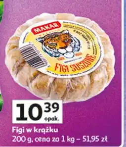 Auchan Figi w krążku Makar 200 g oferta