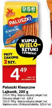 Twój Market Paluszki Klasyczne Lajkonik, 200 g oferta