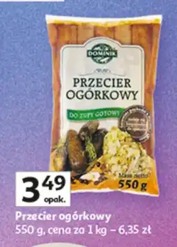 Auchan Przecier ogórkowy 550 g Dominik oferta