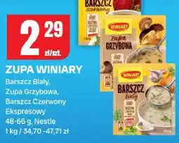 Chorten Zupa winiary barszcz grzybowa, barszcz czerwony ekspresowy 48-66 g, Nestle oferta