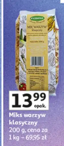 Auchan Miks warzyw klasyczny 200 g Florpak oferta