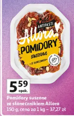 Auchan Pomidory suszone ze słonecznikiem Allora 150 g oferta