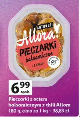 Auchan Pieczarki z octem balsamicznym z chili Allora 180 g oferta