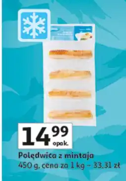 Auchan Poledwica z mintaja 450 g Auchan oferta