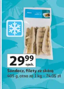 Auchan Sandacz, filety ze skórą 405 g Seacon oferta