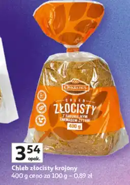 Auchan Chleb złocisty krojony Oskroba oferta