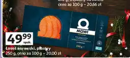 Auchan Łosoś norweski plastry 250 g MOWI oferta