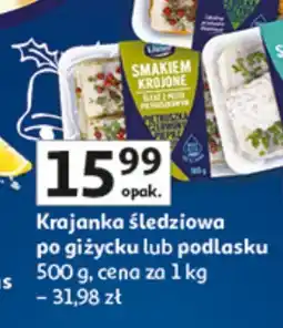 Auchan Krajanka śledziowa po głębicku lub podlasku Lisner oferta