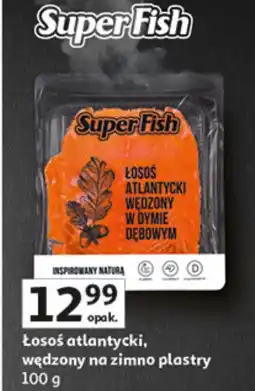 Auchan Łosoś atlantycki wędzony na zimno plastry SuperFish oferta