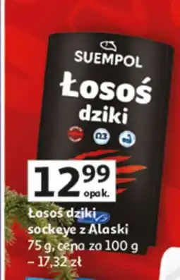 Auchan Łosoś norweski sockeye z Alaski Suempol oferta