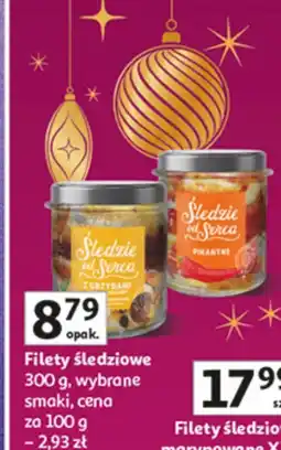 Auchan Filety śledziowe wybrane smaki Auchan oferta