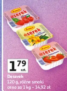 Auchan Deserek 120 g, różne smaki Juno oferta