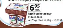 Auchan Drink czekoladowy Monte Zott oferta