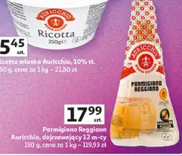 Auchan Parmigiano Reggiano Auricchio dojrzewający 12 m-cy oferta