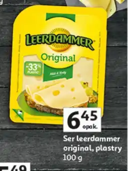 Auchan Ser Leerdammer original plastry oferta