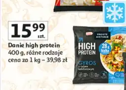 Auchan Danie high protein 400 g, różne rodzaje oferta