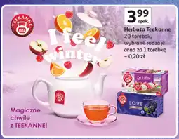 Auchan Herbata Teekanne 20 torebek, wybrane rodzaje oferta