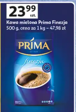 Auchan Kawa mielona Prima Finezja 500 g oferta