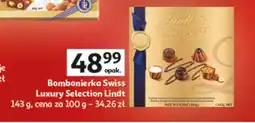 Auchan Bombonierka Swiss Luxury Selection Lindt oferta