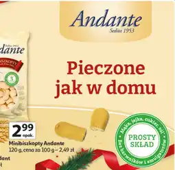 Auchan Minibiszkopty Andante oferta