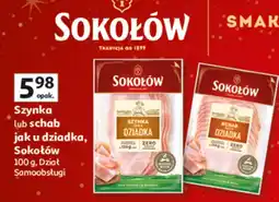 Auchan Szynka lub schab jak u dziadka Sokołów 100g oferta