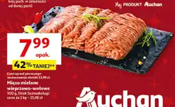 Auchan Mięso mielone wieprzowo-wołowe Mój Produkt Auchan oferta