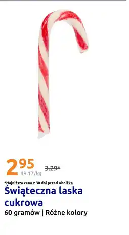 Action Świąteczna laska cukrowa oferta