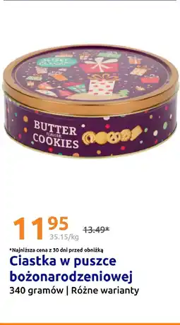 Action Ciastka w puszce bożonarodzeniowej oferta