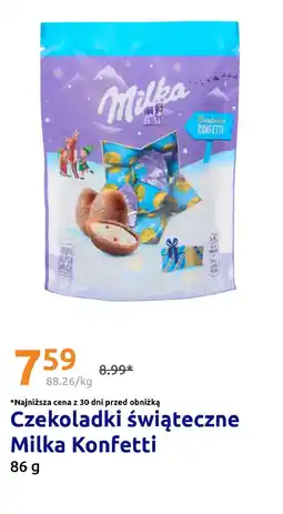 Action Czekoladki świąteczne Milka Konfetti oferta